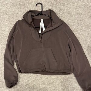 Lululemon ribbed brushed softstream pull over